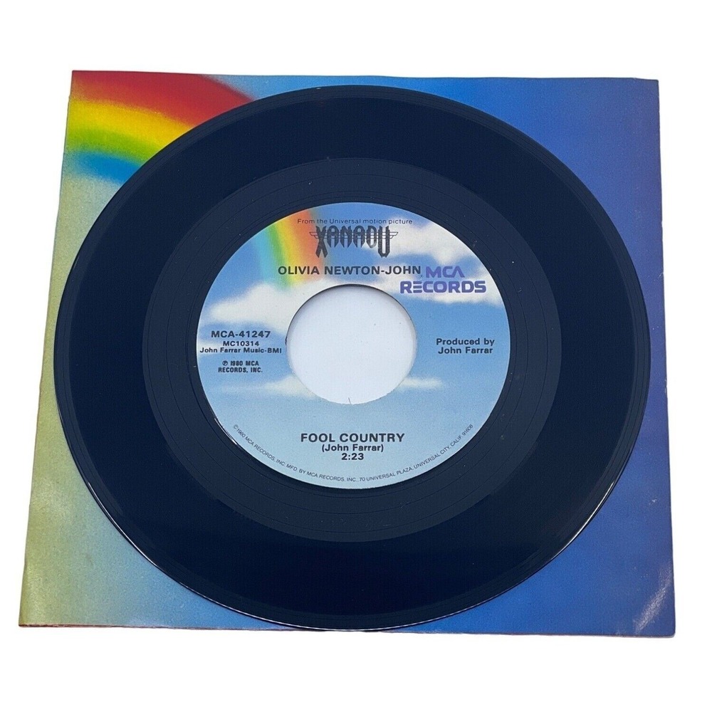 Olivia Newton-John Fool‎ Country 7" MCA 41247 Xanadu Soundtrack 1980
